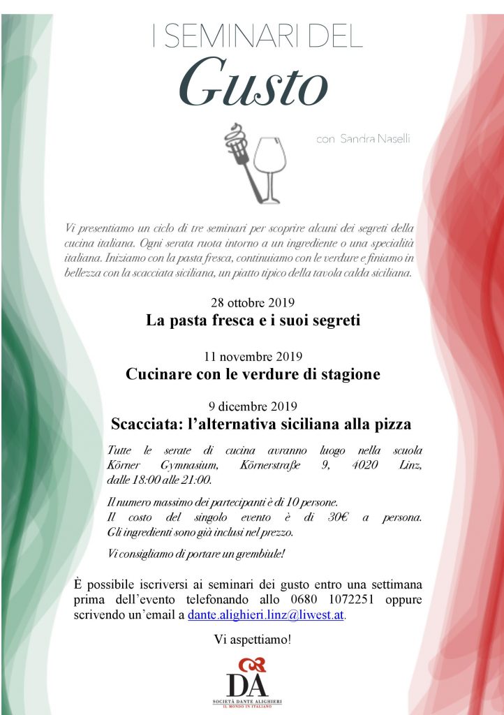 I seminari del gusto