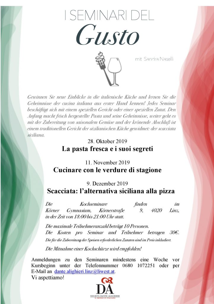 I seminari del gusto