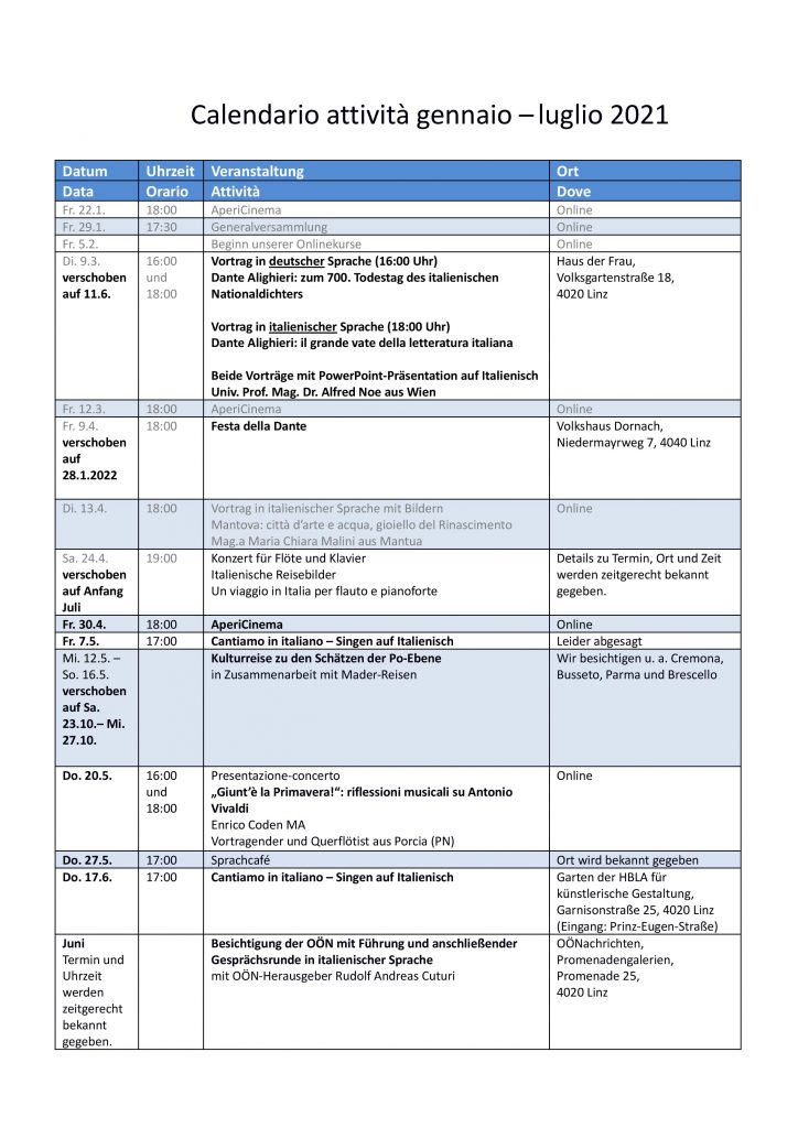 Calendario attività gennaio-luglio_aggiornato