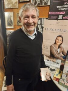 Ulrich Traxlmayr bei der Bewerbung von Lyriklesung